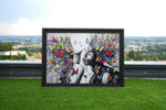 "Wild life" #5 Édition Prestige sur Plexiglas - Encadrement caisse américaine