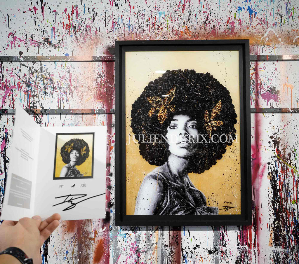 "Nina" Édition Prestige sur Plexiglas