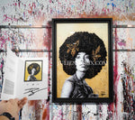 "Nina" Édition Prestige sur Plexiglas