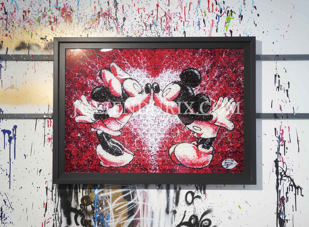 "Floral love" Édition Prestige sur Plexiglas