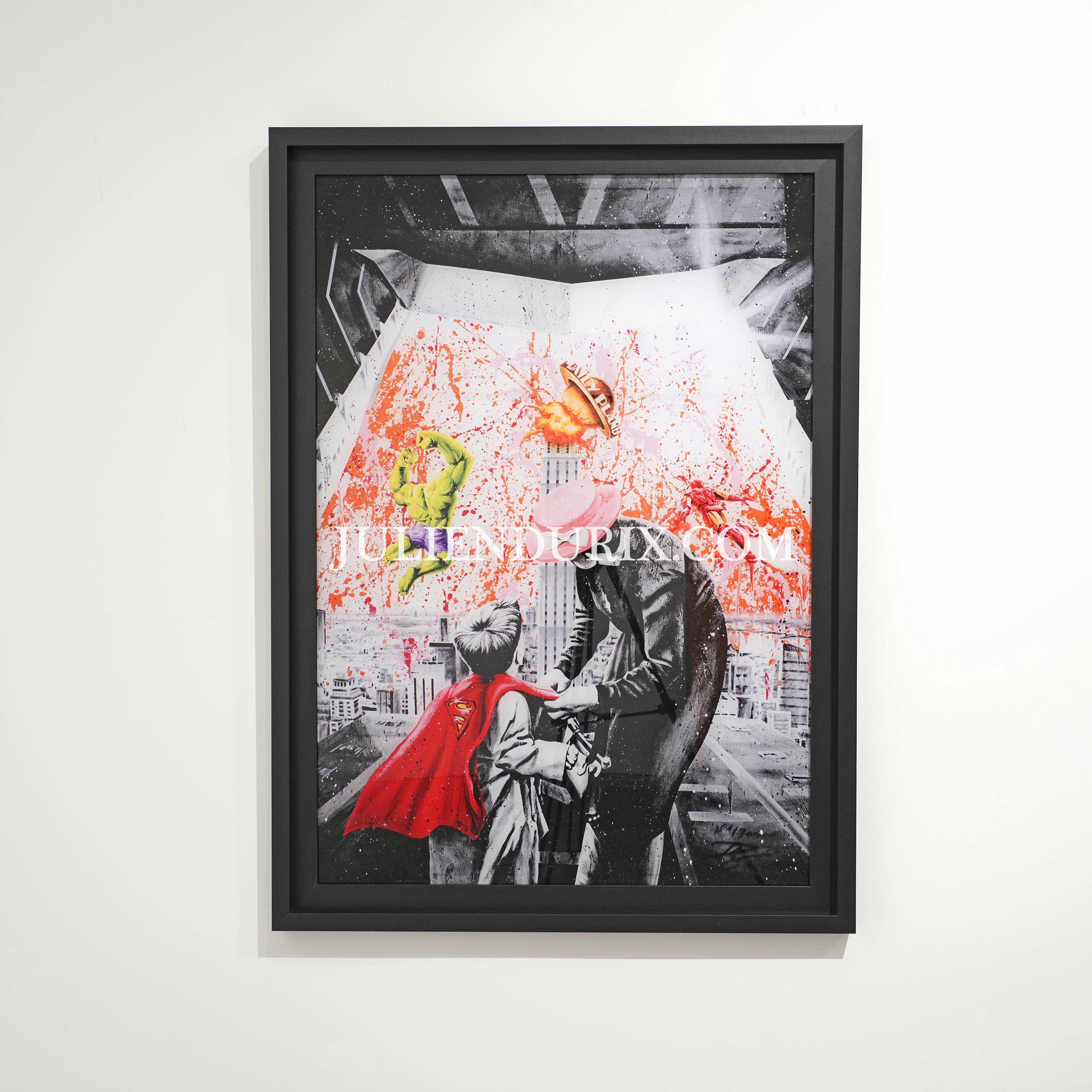 "First flight" Édition Prestige sur Plexiglas