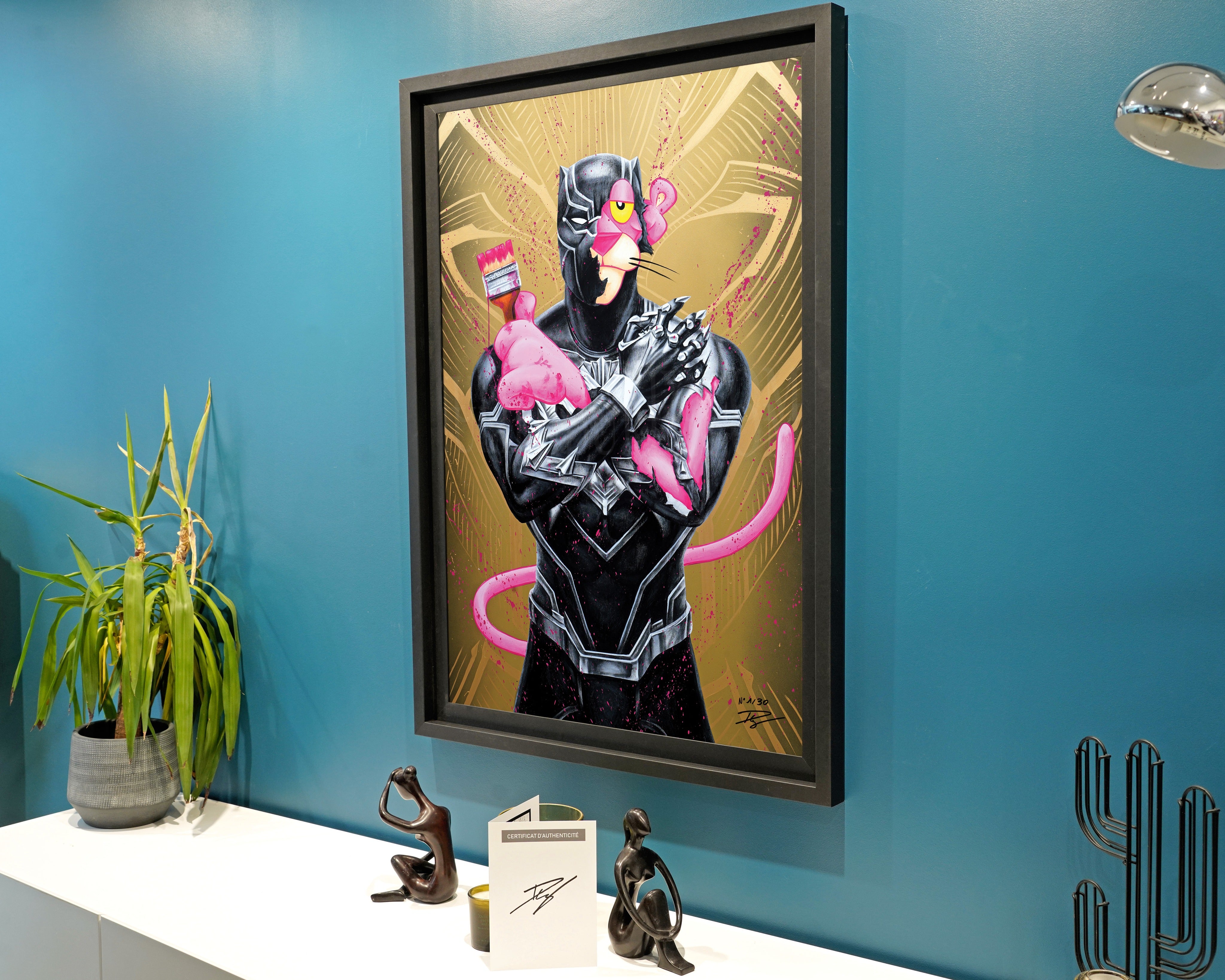 " Pink Forever " Édition Prestige sur Plexiglas