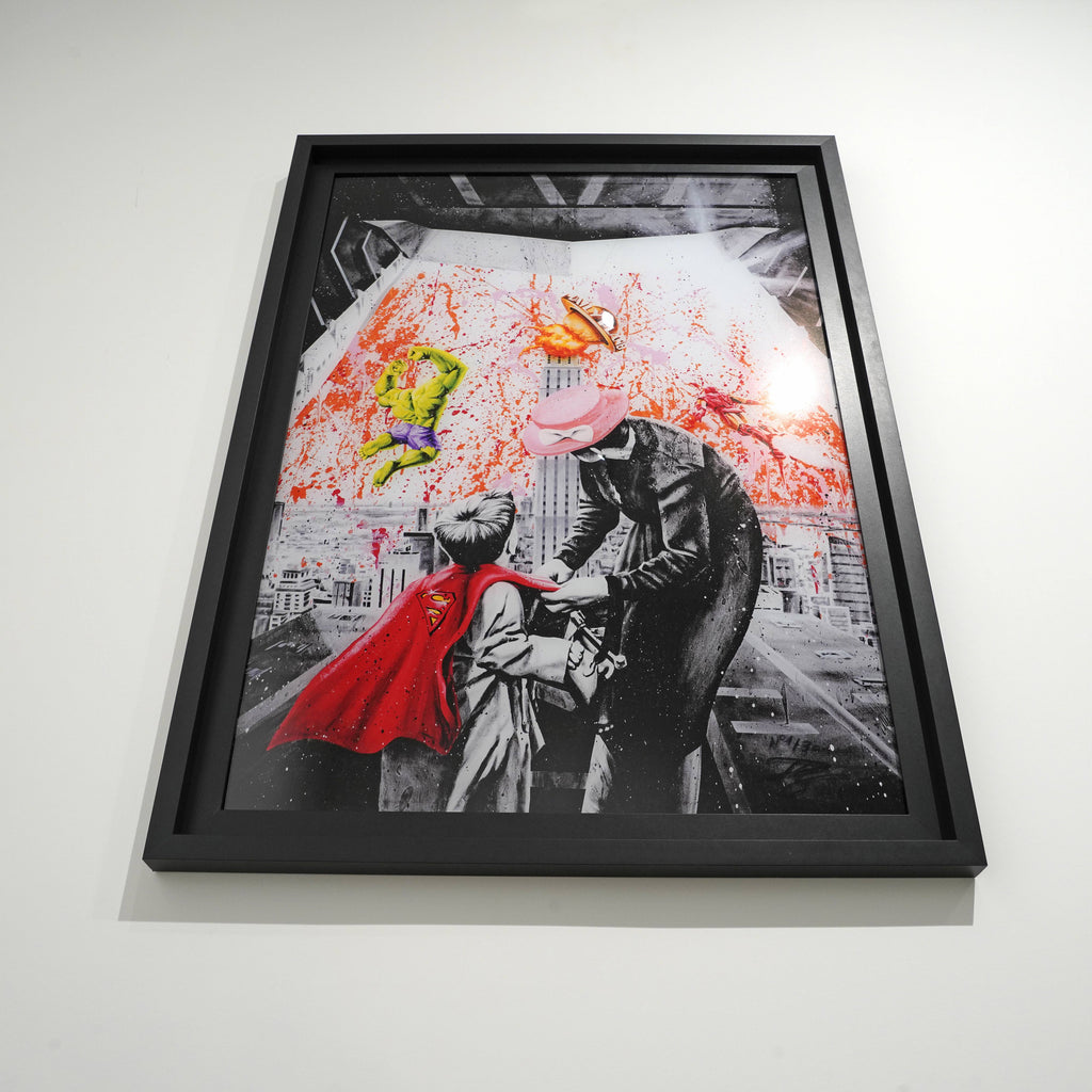 "First flight" Édition Prestige sur Plexiglas