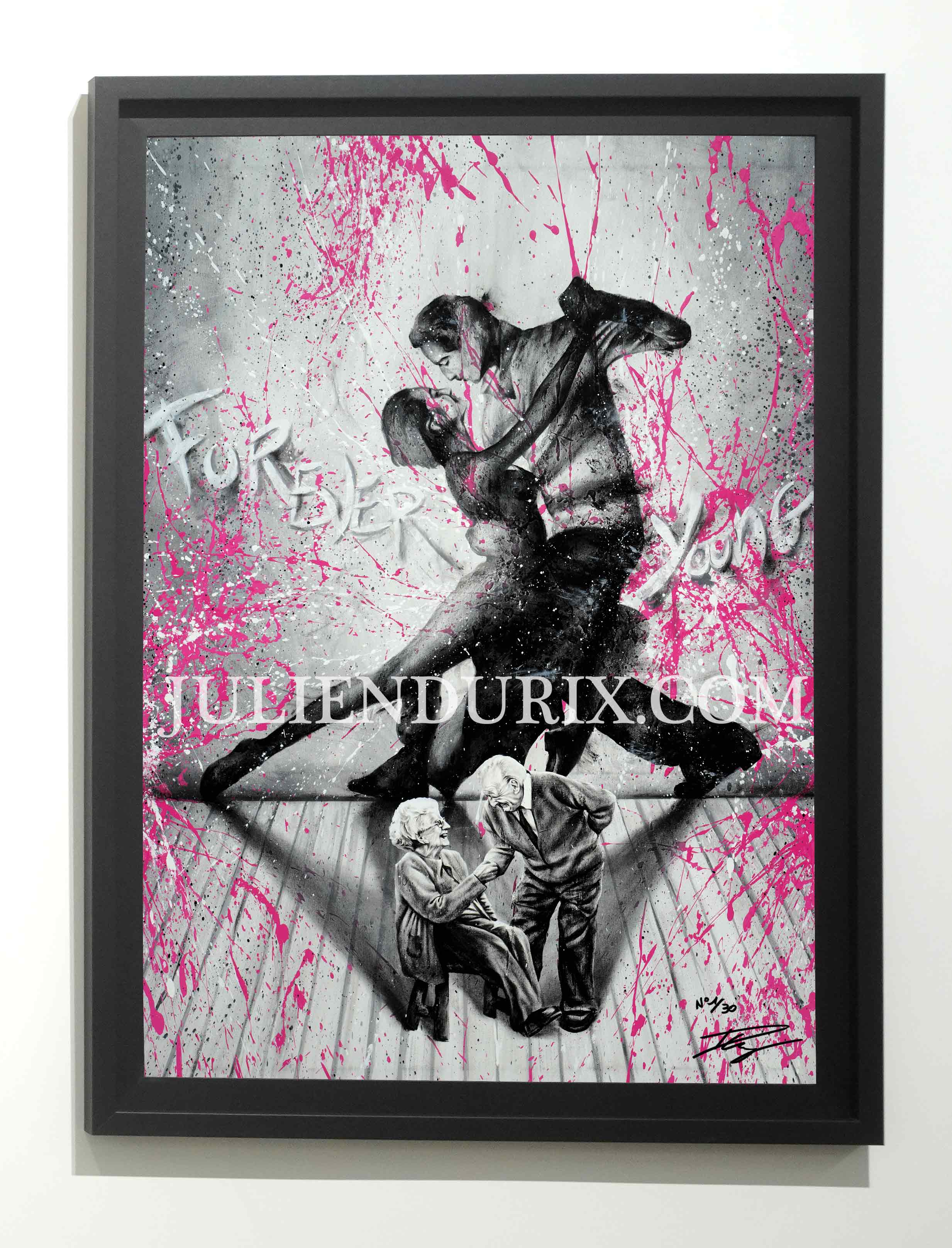 "Forever young" Édition Prestige sur Plexiglas