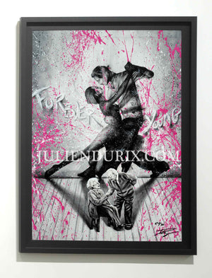 "Forever young" Édition Prestige sur Plexiglas
