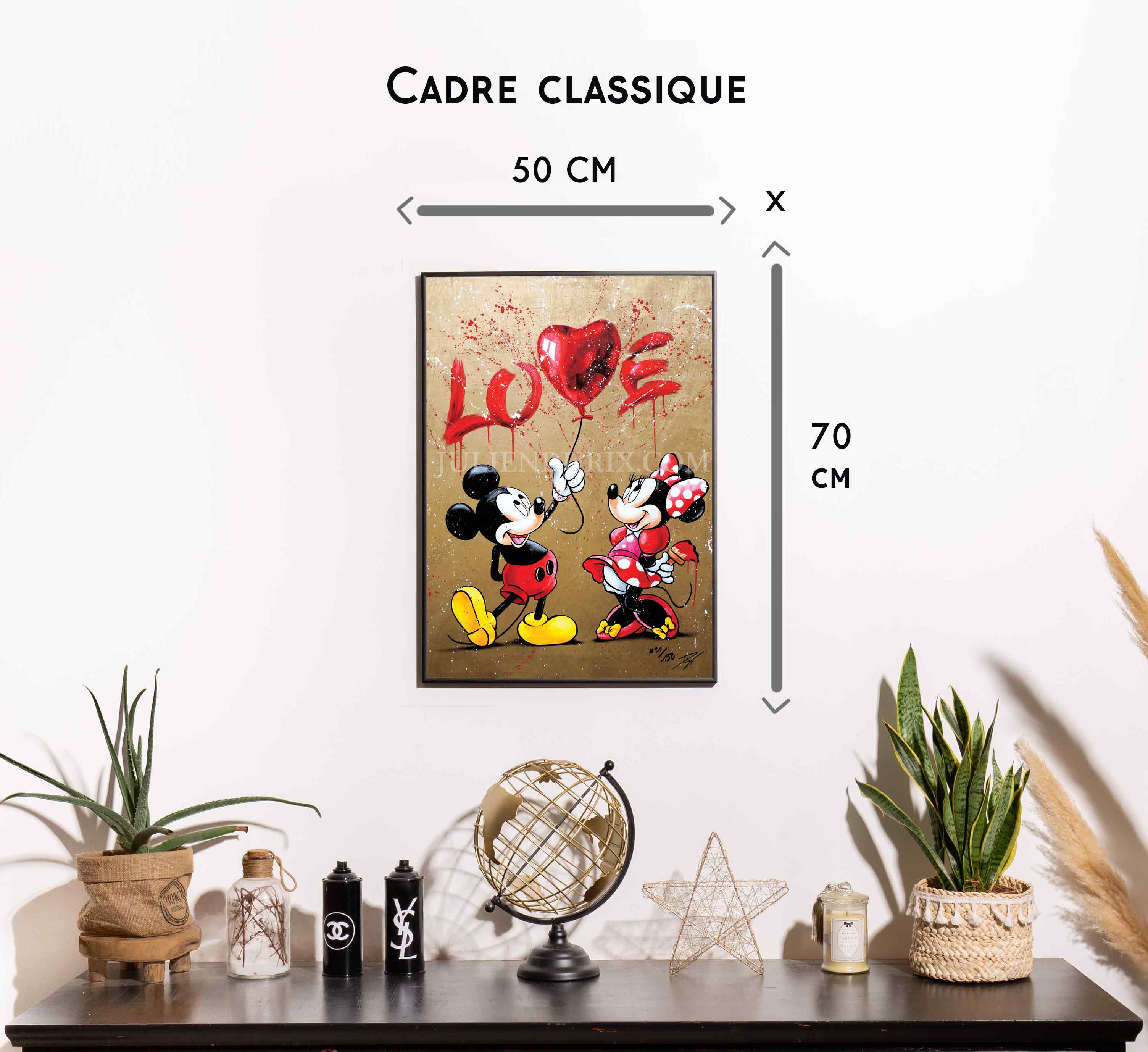 "LOVE" GOLD version - limitée à 150 exemplaires