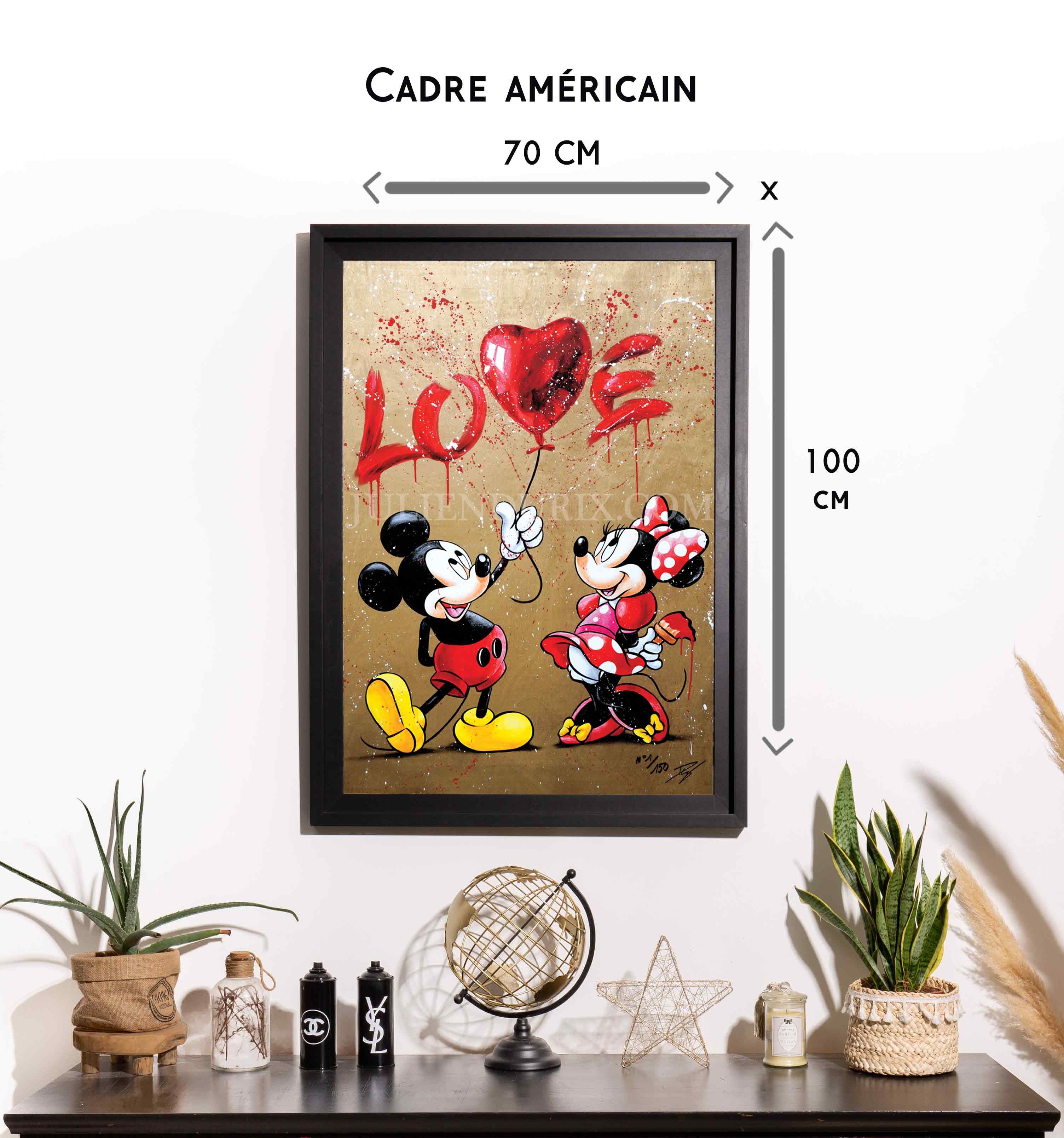 "LOVE" GOLD version - limitée à 150 exemplaires