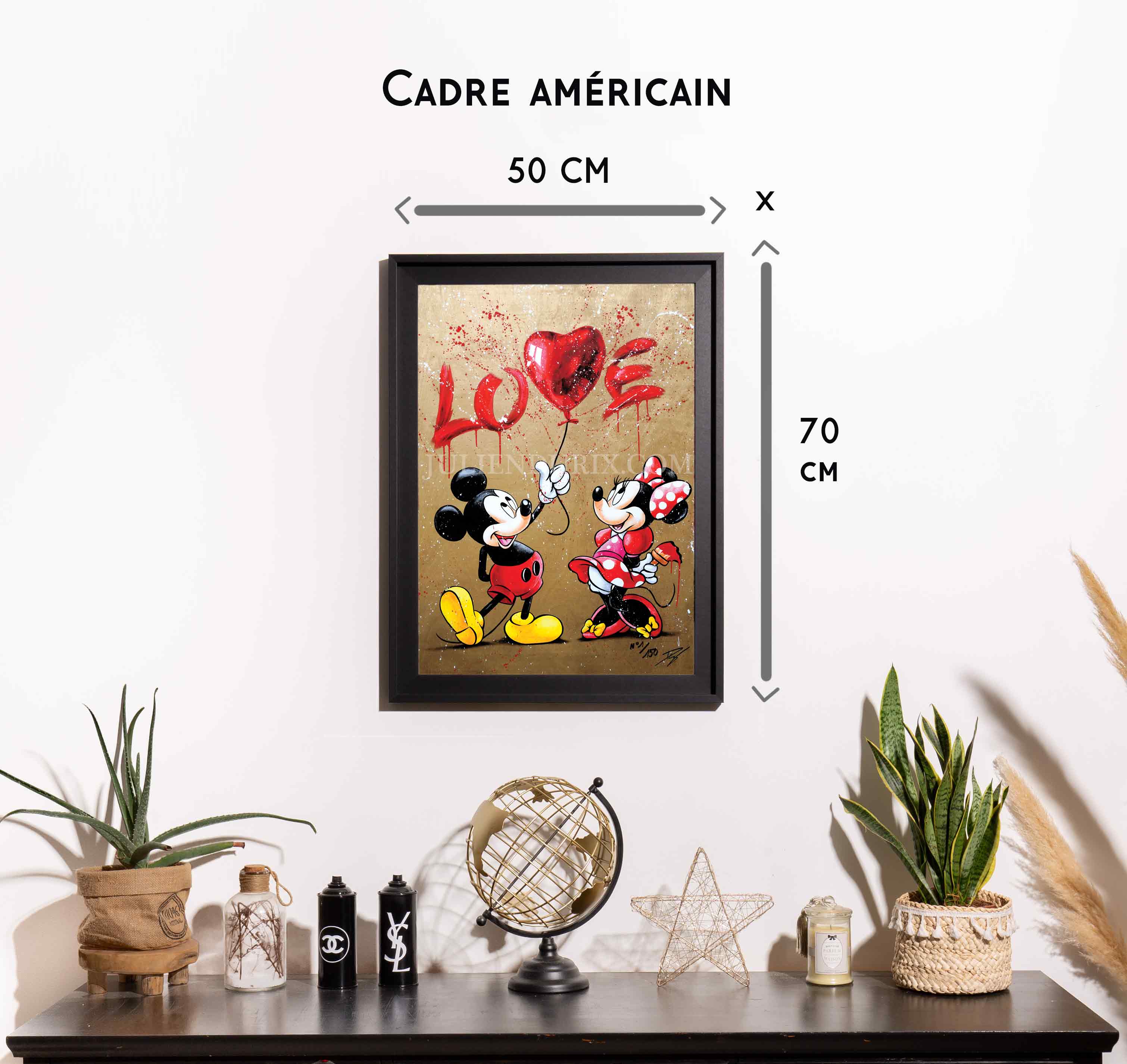 "LOVE" GOLD version - limitée à 150 exemplaires