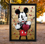 " Guilty of love " Gold Édition Prestige sur Plexiglas