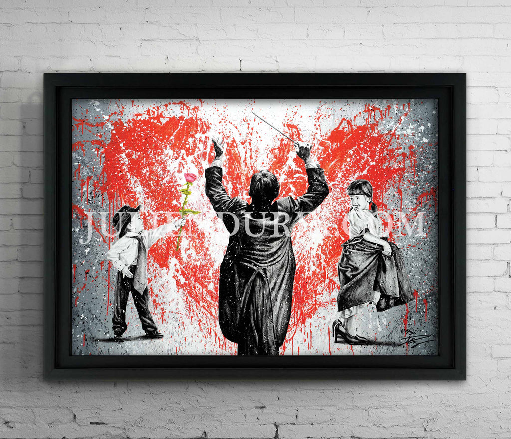 "Love orchestra" Édition Prestige sur Plexiglas