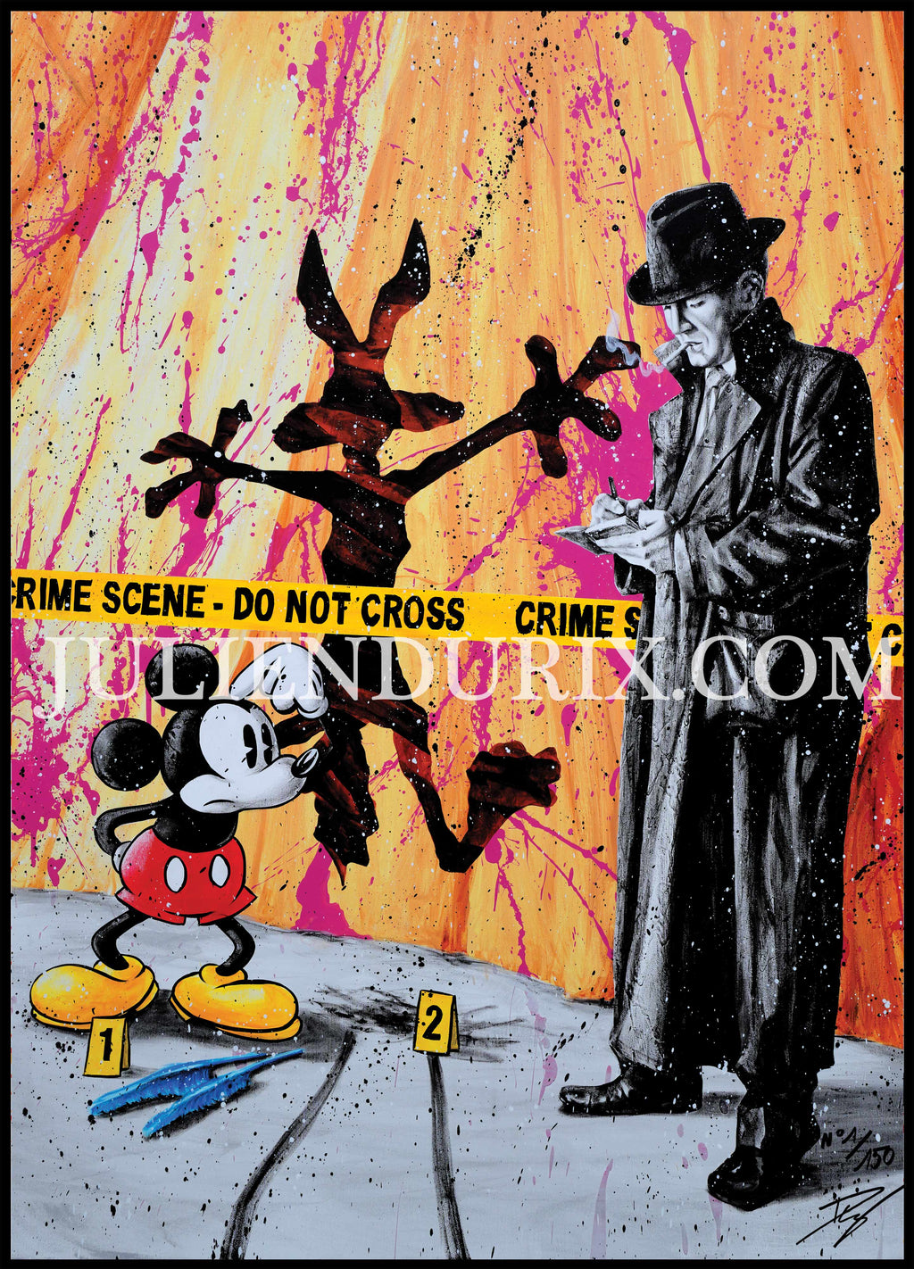 "Crime scene" - limitée à 150 exemplaires
