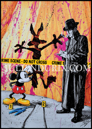 "Crime scene" - limitée à 150 exemplaires