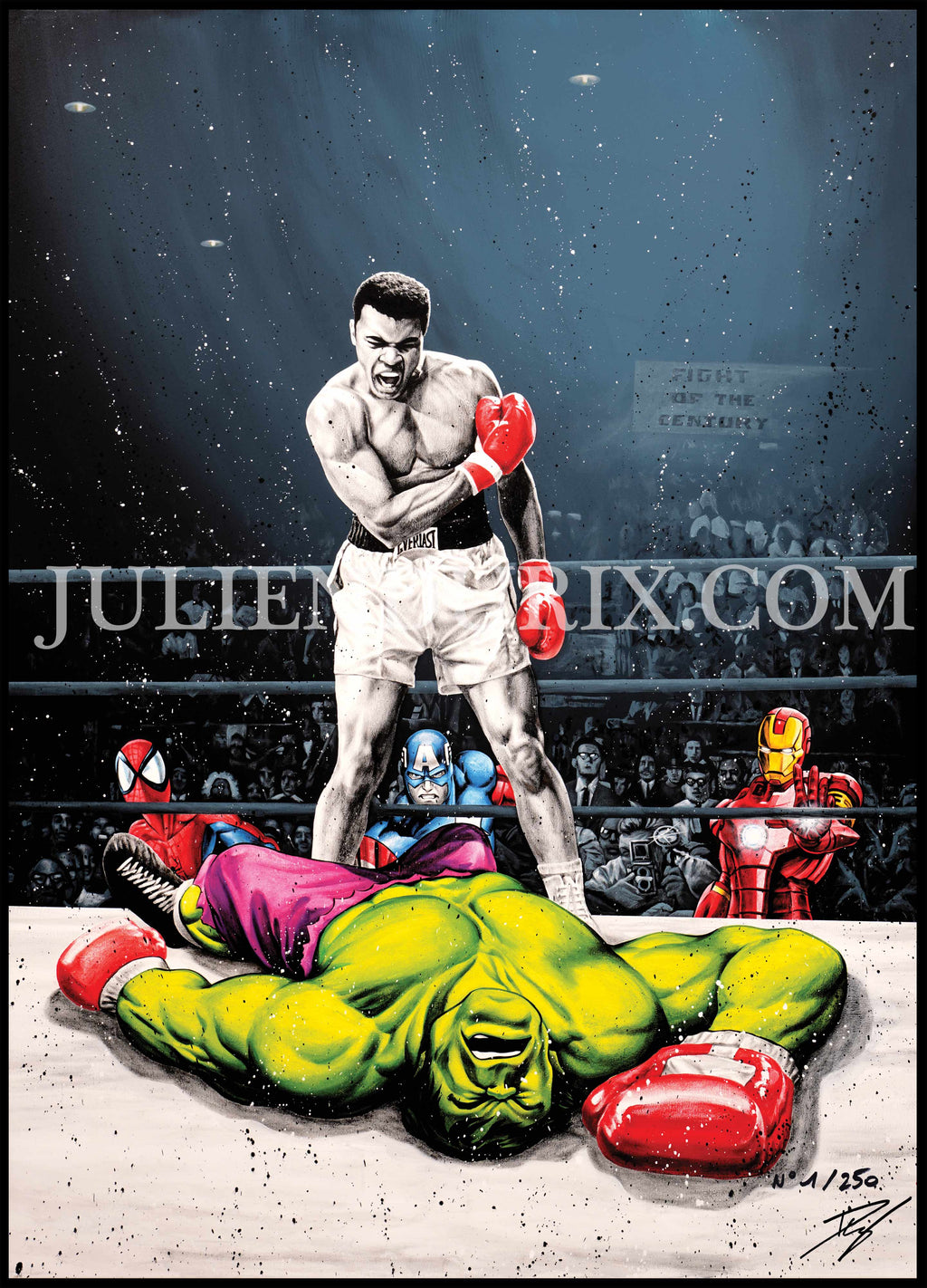 "Fight of the century" - limitée à 250 exemplaires