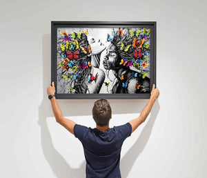 "Wild life" #5 Édition Prestige sur Plexiglas - Encadrement caisse américaine