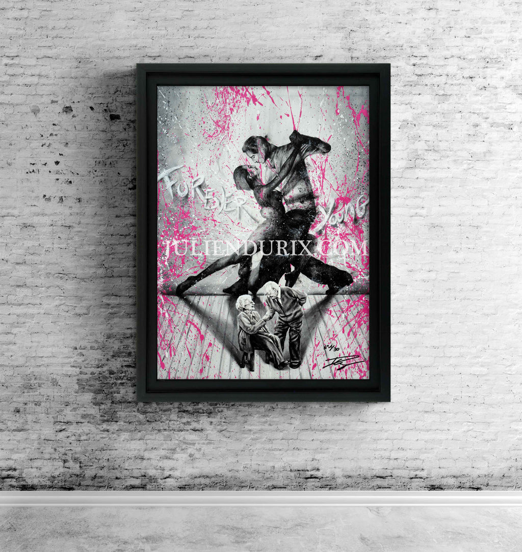 "Forever young" Édition Prestige sur Plexiglas