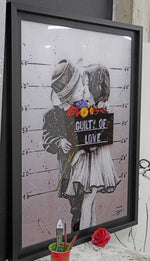 " Guilty of love " Édition Prestige sur Plexiglas