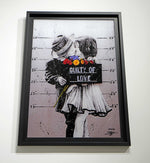 " Guilty of love " Édition Prestige sur Plexiglas