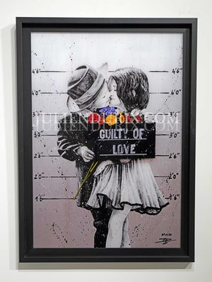 " Guilty of love " Édition Prestige sur Plexiglas