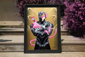 " Pink Forever " Édition Prestige sur Plexiglas
