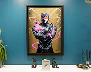 " Pink Forever " Édition Prestige sur Plexiglas