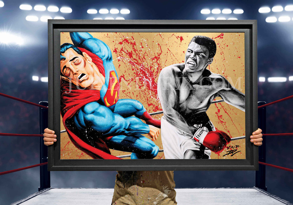 " End game " Gold Édition Prestige sur Plexiglas