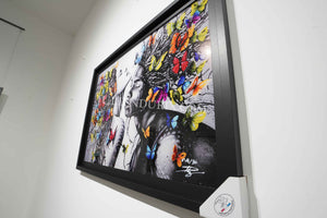 "Wild life" #5 Édition Prestige sur Plexiglas - Encadrement caisse américaine