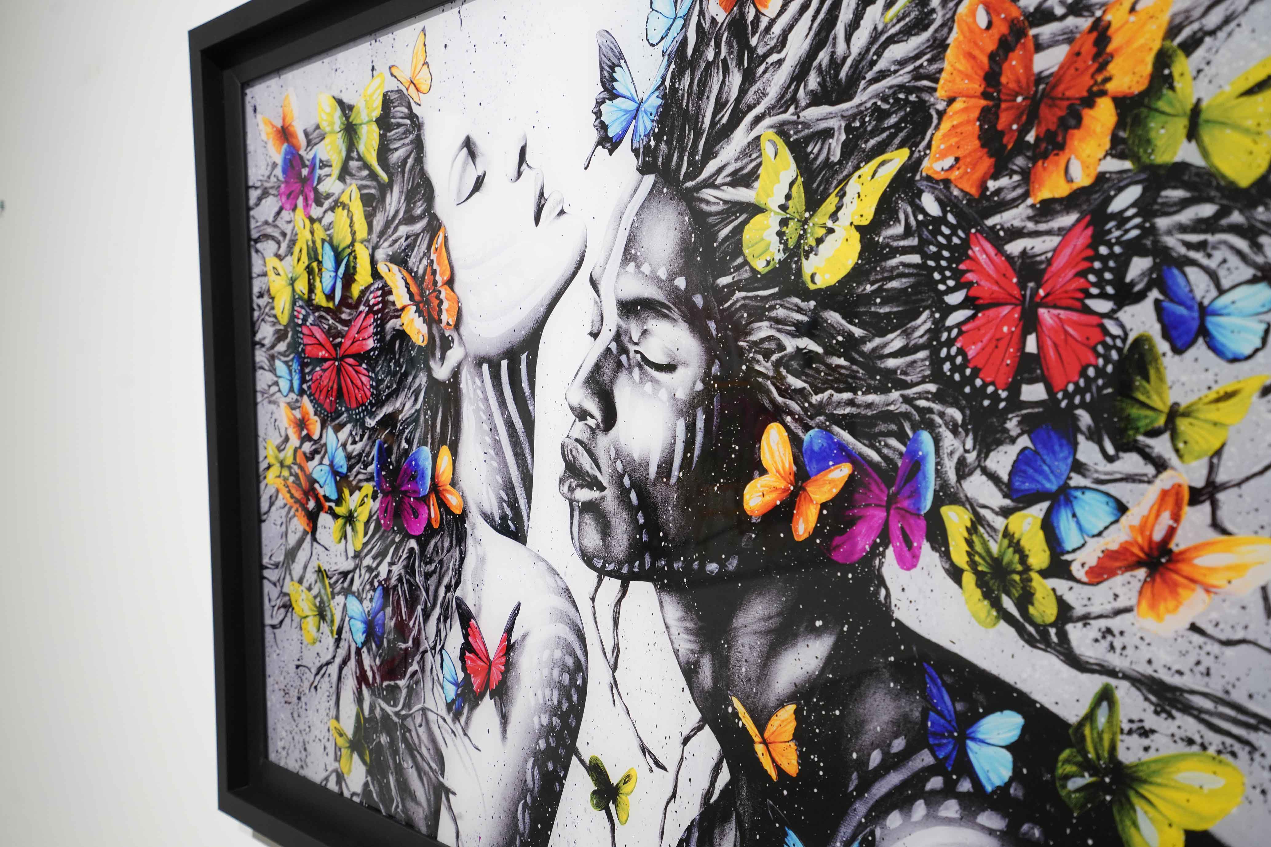 "Wild life" #5 Édition Prestige sur Plexiglas - Encadrement caisse américaine