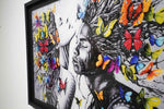 "Wild life" #5 Édition Prestige sur Plexiglas - Encadrement caisse américaine
