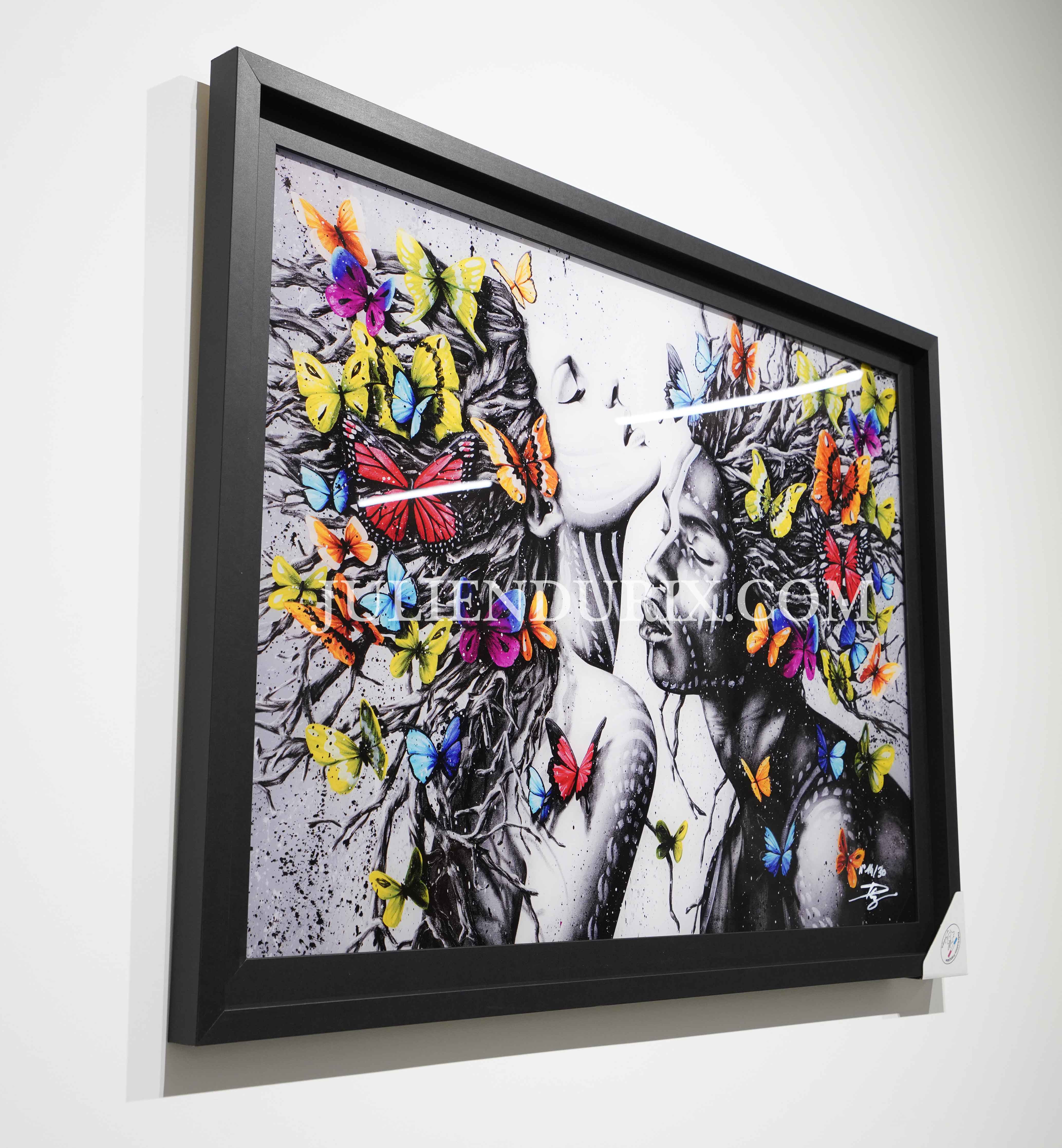 "Wild life" #5 Édition Prestige sur Plexiglas - Encadrement caisse américaine