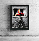 "School of life" Édition Prestige sur Plexiglas - Encadrement caisse américaine