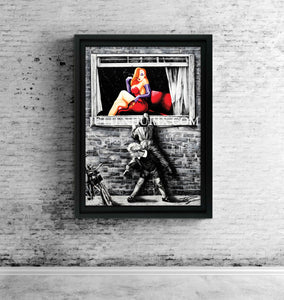 "School of life" Édition Prestige sur Plexiglas - Encadrement caisse américaine