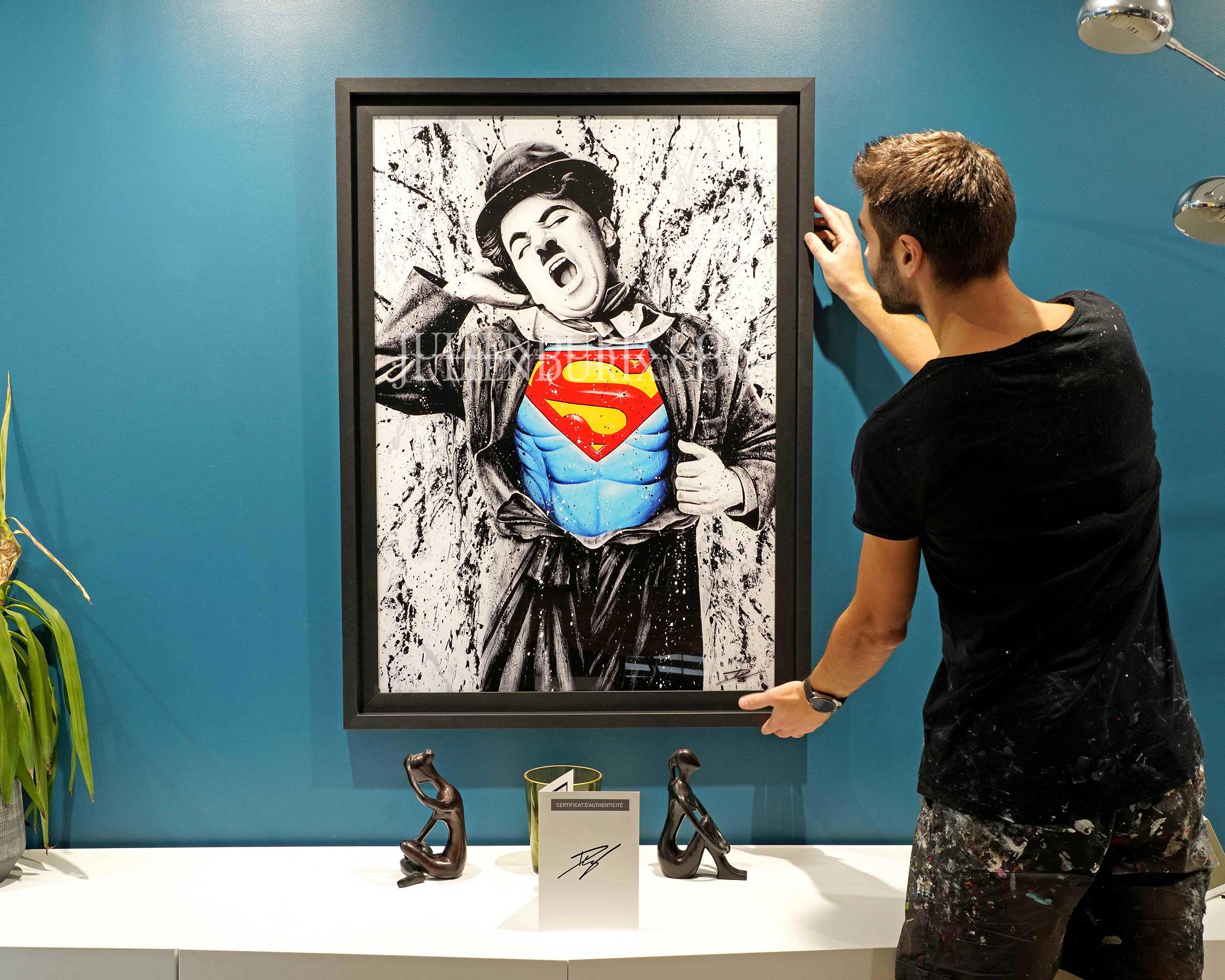 " Super charlie " Version 2018 Édition Prestige sur Plexiglas