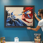 " The creation of heroes " Édition Prestige sur Plexiglas