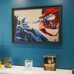 " The creation of heroes " Édition Prestige sur Plexiglas