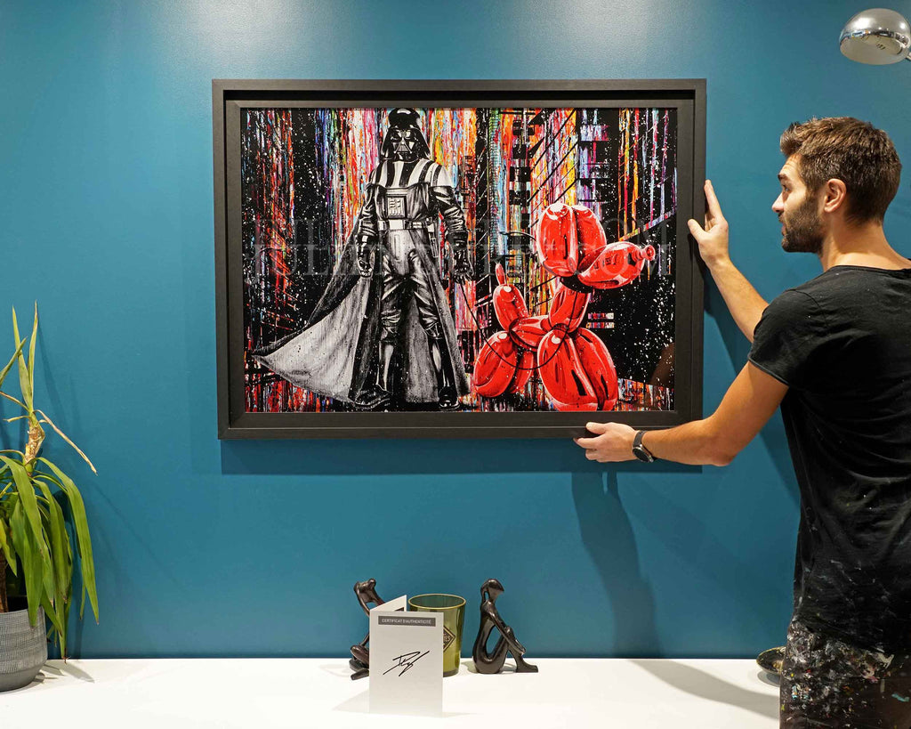 " Best friends Vador " Édition Prestige sur Plexiglas