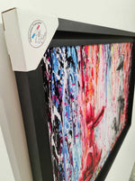 "Young friends" #2 Édition Prestige sur Plexiglas - Encadrement caisse américaine