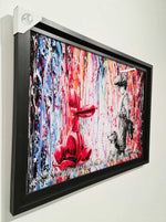 "Young friends" #2 Édition Prestige sur Plexiglas - Encadrement caisse américaine